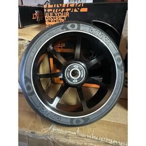 District Pro Scooter Wheels (2 Pack) Size 120 X 28mm Duel Width Core New $60msrp